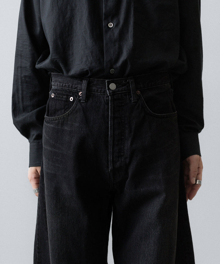 ssstein(シュタイン)のDEFORMATION WIDE DENIM JEANS - BLACKの公式通販サイトsession福岡セレクトショップ