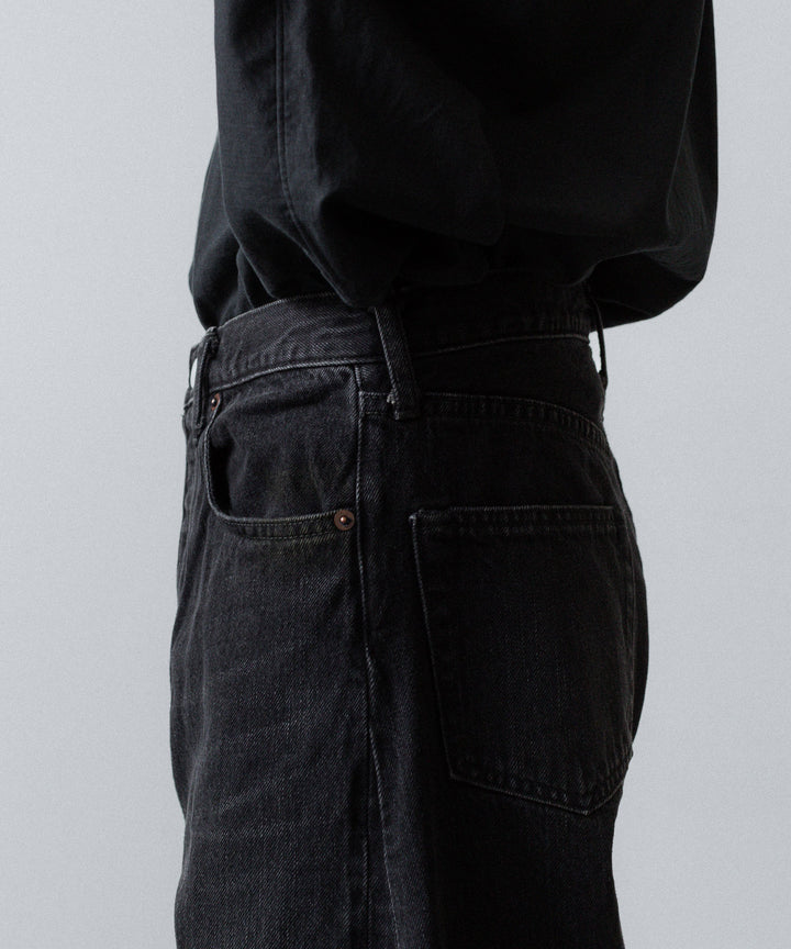 ssstein(シュタイン)のDEFORMATION WIDE DENIM JEANS - BLACKの公式通販サイトsession福岡セレクトショップ
