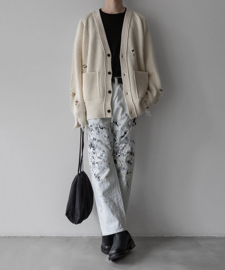 【INTÉRIM】インテリムのMILK PAINT WWII 1943 HEAVY KIBATA SHUTTLE DENIM JEANS - P.B.WHITE公式通販サイトsession福岡セレクトショップ