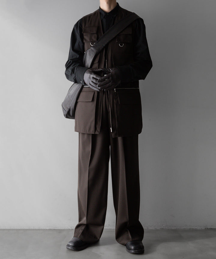 stein(シュタイン)の24SSコレクションSHOULDER BAGのBLACK(LEATHER) 公式通販サイトsession福岡セレクトショップ