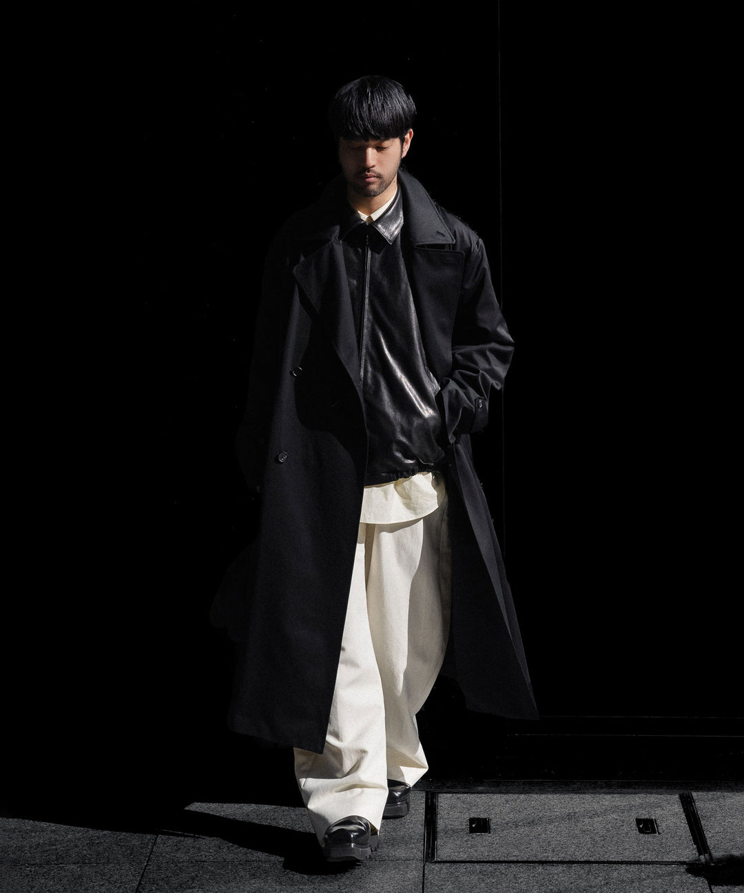ssstein(シュタイン)のDOUBLE WEAVE COTTON ROUND PANTS - CREAMの公式通販サイトsession福岡セレクトショップ