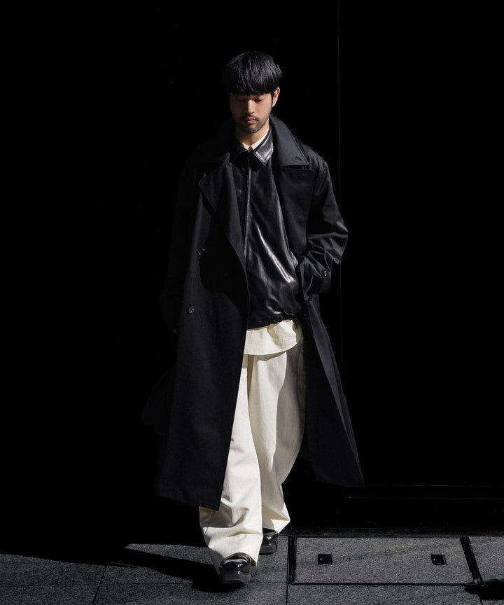 ssstein(シュタイン)のDOUBLE WEAVE COTTON ROUND PANTS - CREAMの公式通販サイトsession福岡セレクトショップ