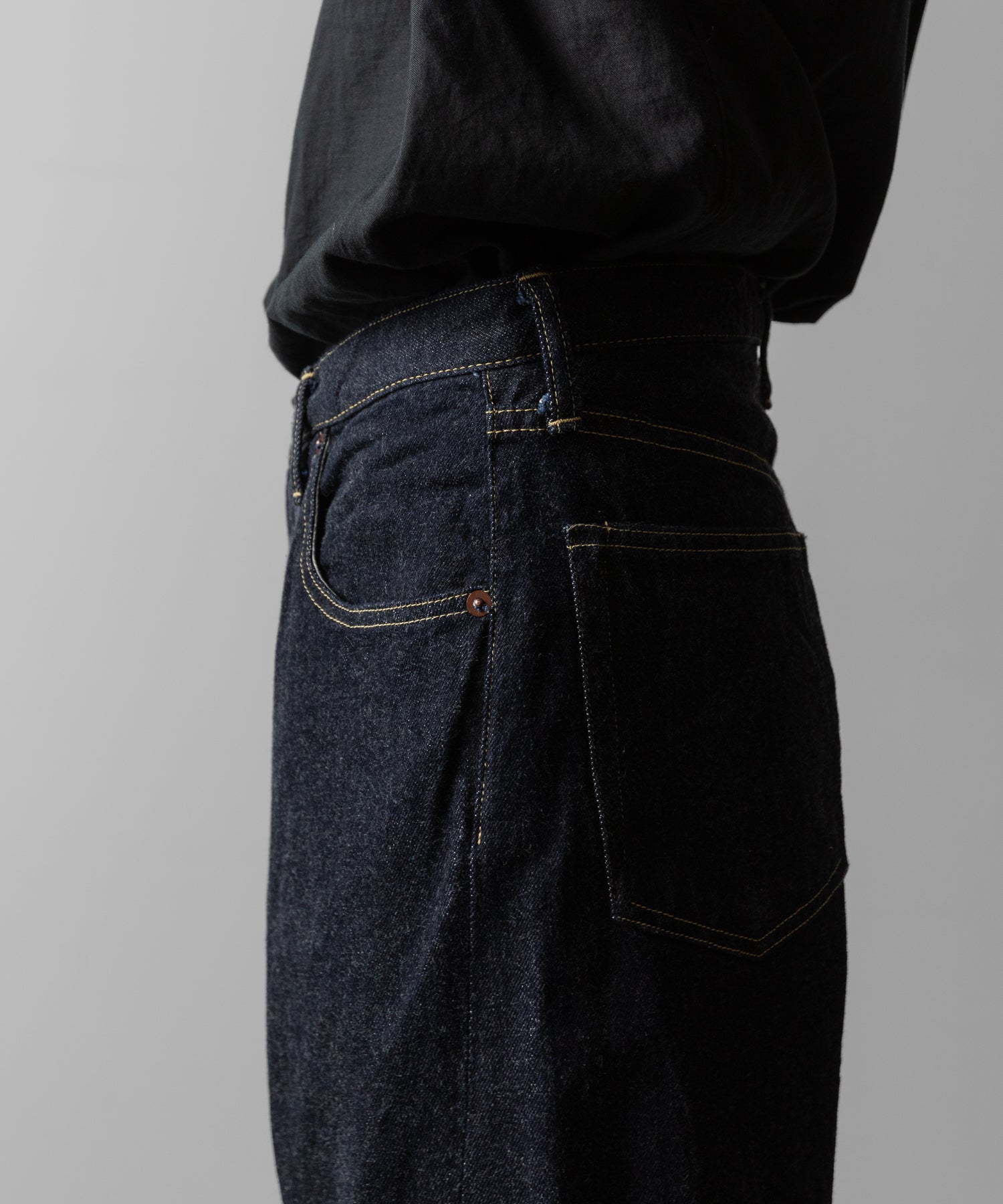 ssstein(シュタイン)のTWIST SEAM ECO DENIM JEANS - INDIGO(ONE WASH)の公式通販サイトsession福岡セレクトショップ