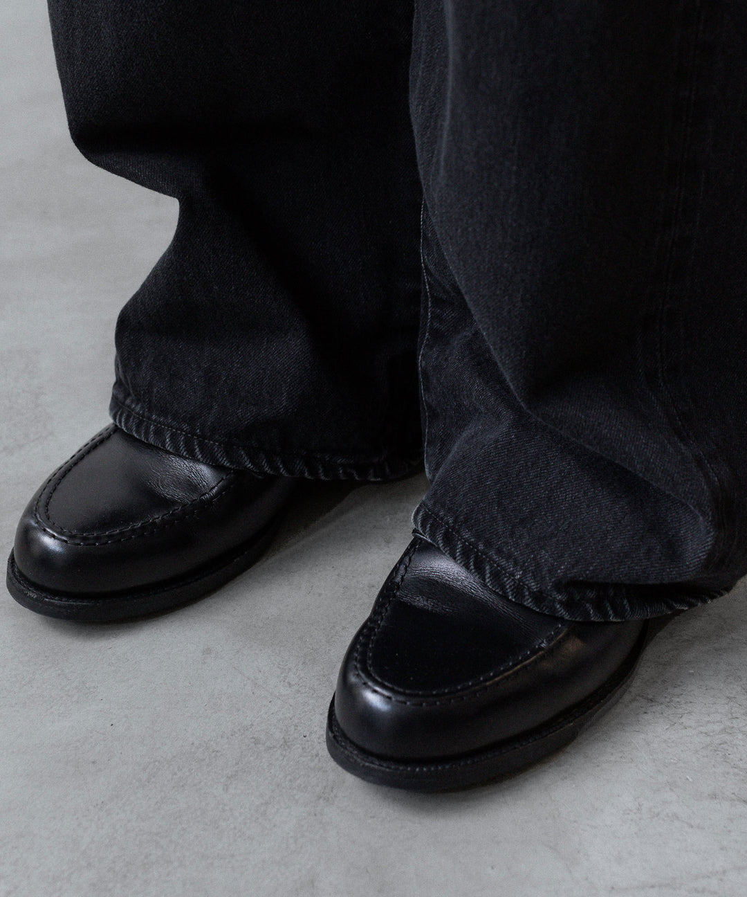 ssstein(シュタイン)のDEFORMATION WIDE DENIM JEANS - BLACKの公式通販サイトsession福岡セレクトショップ