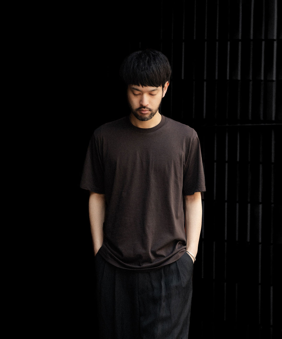 ssstein(シュタイン)のSUVIN COTTON BASIC TEE - DARK BROWNの公式通販サイトsession福岡セレクトショップ