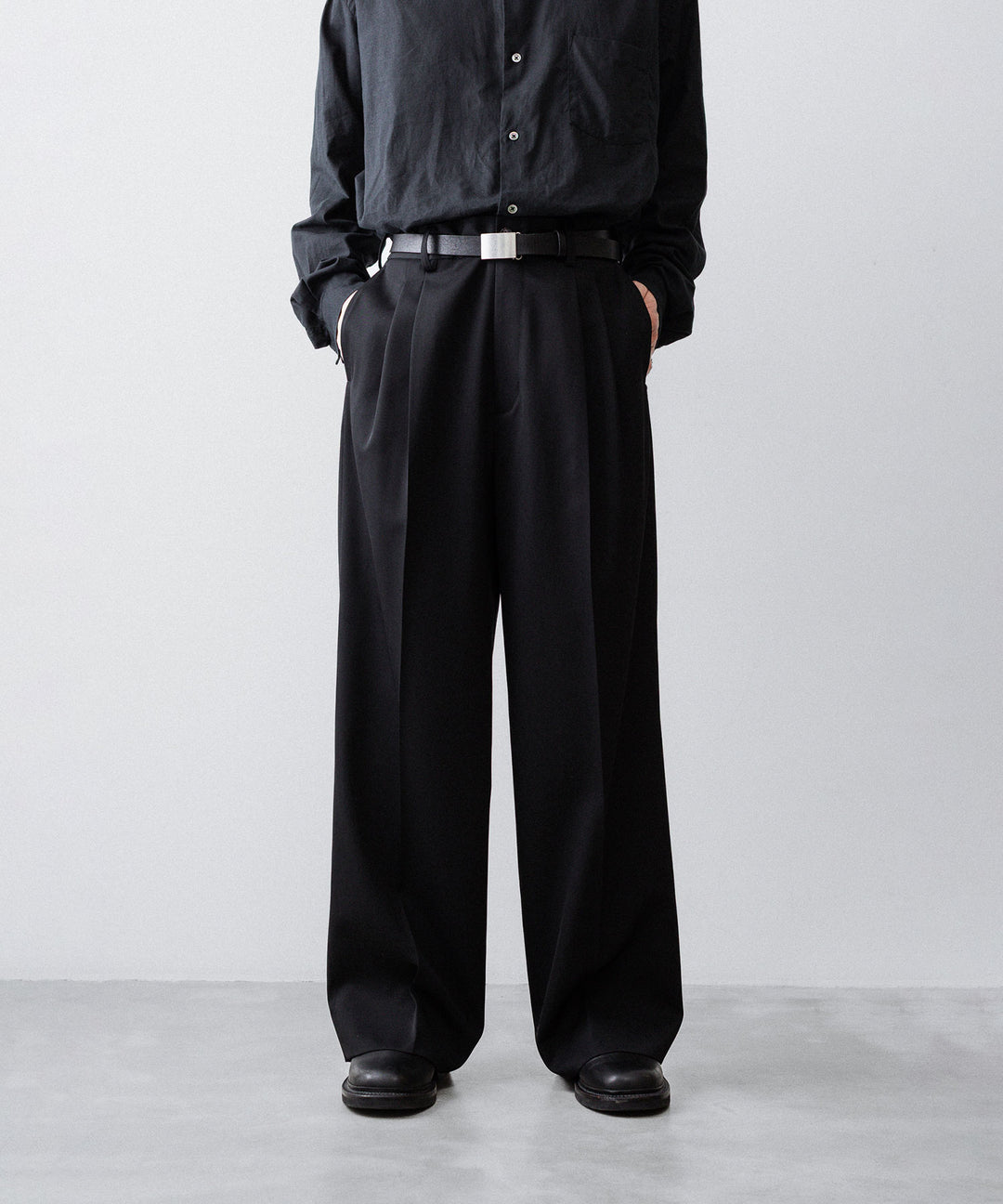 ssstein(シュタイン)のLAMBS LEATHER HALF COAT - BLACKの公式通販サイトsession福岡セレクトショップ