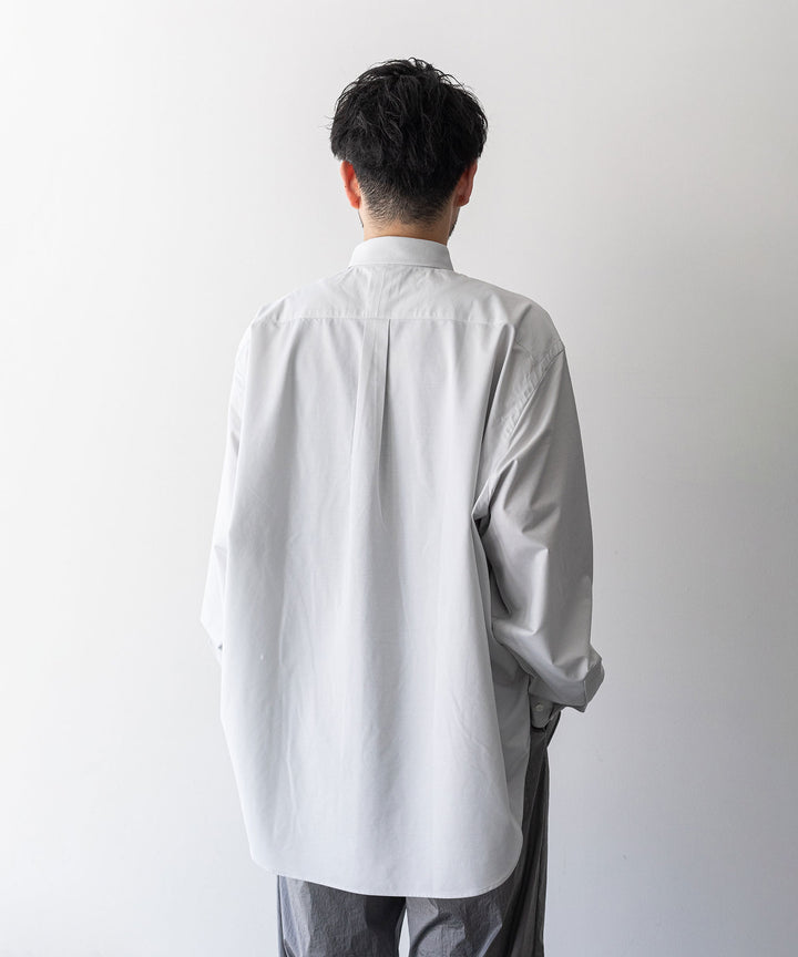 【KANEMASA PHIL.】カネマサのROYAL OX DRESS JERSEY SHIRT - LIGHT GRAY 公式通販session福岡セレクトショップ
