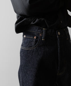 ssstein(シュタイン)のTWIST SEAM ECO DENIM JEANS - INDIGO(ONE WASH)の公式通販サイトsession福岡セレクトショップ