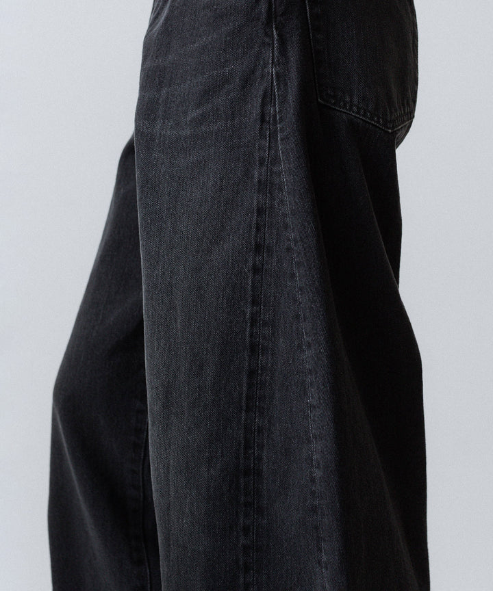 ssstein(シュタイン)のDEFORMATION WIDE DENIM JEANS - BLACKの公式通販サイトsession福岡セレクトショップ