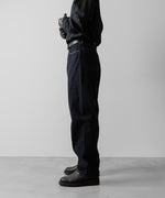 画像をギャラリービューアに読み込む, ssstein(シュタイン)のTWIST SEAM ECO DENIM JEANS - INDIGO(ONE WASH)の公式通販サイトsession福岡セレクトショップ
