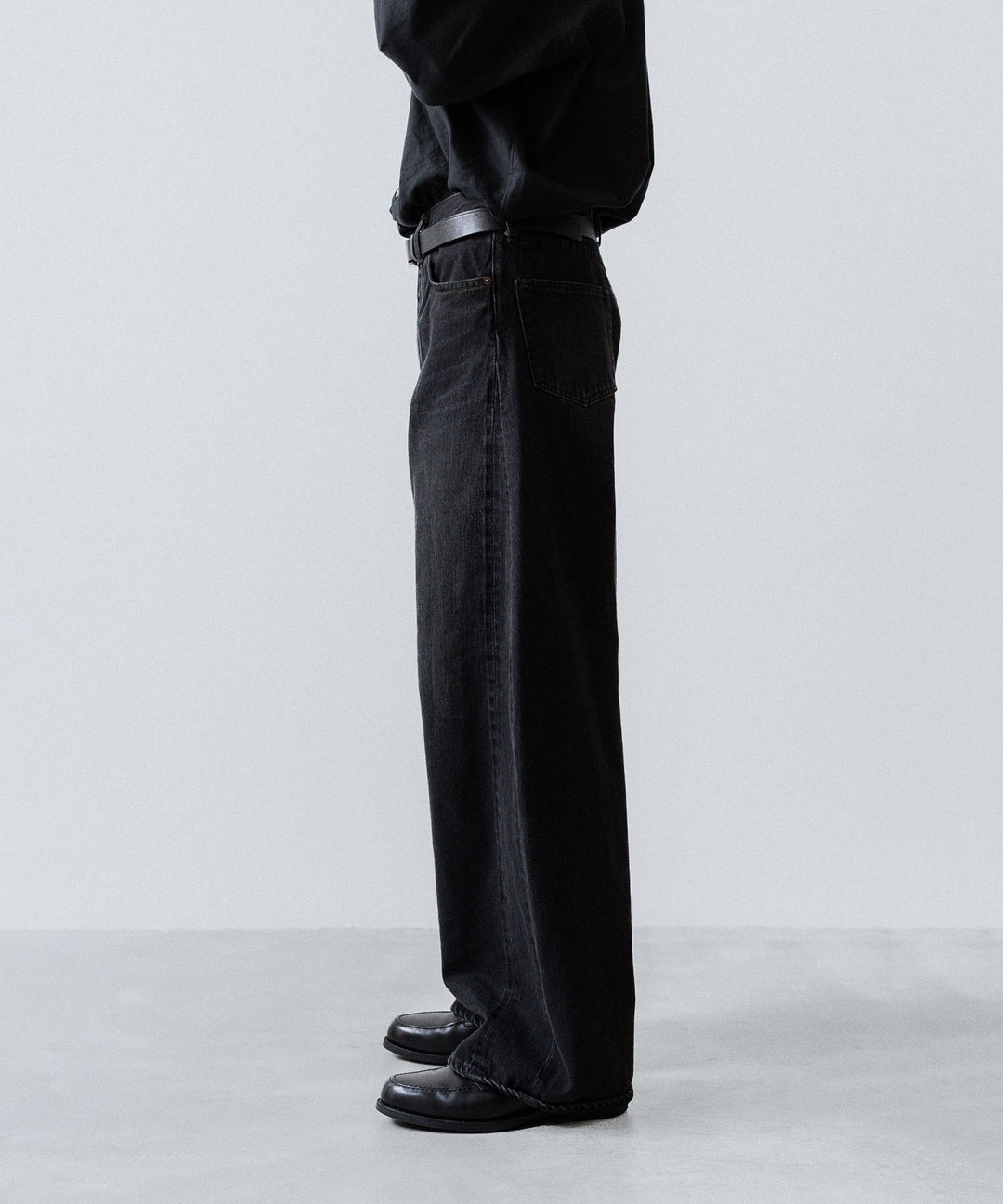 ssstein(シュタイン)のDEFORMATION WIDE DENIM JEANS - BLACKの公式通販サイトsession福岡セレクトショップ