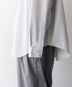 【KANEMASA PHIL.】カネマサのROYAL OX DRESS JERSEY SHIRT - LIGHT GRAY 公式通販session福岡セレクトショップ