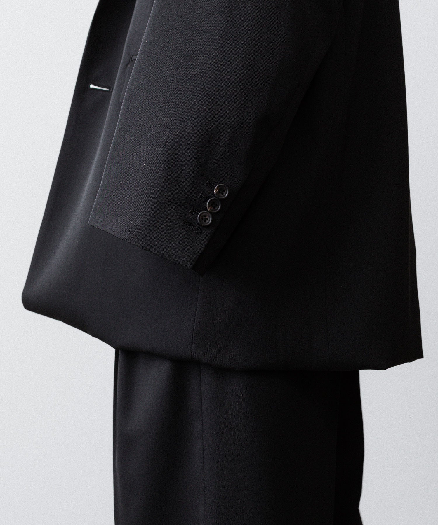 ssstein(シュタイン)のOVERSIZED LAYERED COMBINATION JACKET - BLACKの公式通販サイトsession福岡セレクトショップ