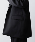 画像をギャラリービューアに読み込む, ssstein(シュタイン)のOVERSIZED LAYERED COMBINATION JACKET - BLACKの公式通販サイトsession福岡セレクトショップ
