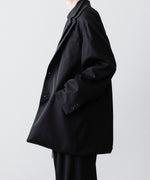 画像をギャラリービューアに読み込む, ssstein(シュタイン)のOVERSIZED LAYERED COMBINATION JACKET - BLACKの公式通販サイトsession福岡セレクトショップ
