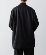 画像をギャラリービューアに読み込む, ssstein(シュタイン)のOVERSIZED LAYERED COMBINATION JACKET - BLACKの公式通販サイトsession福岡セレクトショップ
