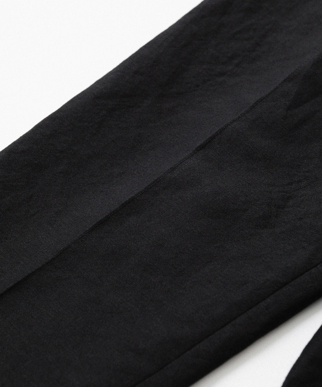 phebus- フィーバスのWOOL LINEN WIDE TAPERED PANTSのBLACK公式通販サイトsession福岡セレクトショップ