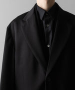 画像をギャラリービューアに読み込む, ssstein(シュタイン)のOVERSIZED LAYERED COMBINATION JACKET - BLACKの公式通販サイトsession福岡セレクトショップ
