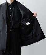 画像をギャラリービューアに読み込む, ssstein(シュタイン)のOVERSIZED LAYERED COMBINATION JACKET - BLACKの公式通販サイトsession福岡セレクトショップ
