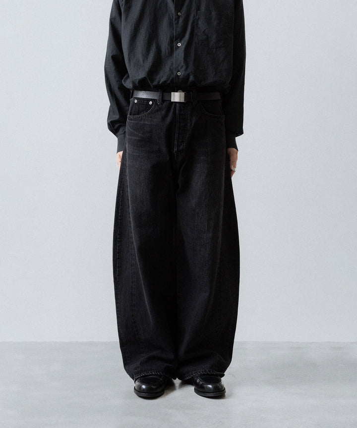 ssstein(シュタイン)のDEFORMATION WIDE DENIM JEANS - BLACKの公式通販サイトsession福岡セレクトショップ