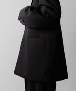 画像をギャラリービューアに読み込む, ssstein(シュタイン)のOVERSIZED LAYERED COMBINATION JACKET - BLACKの公式通販サイトsession福岡セレクトショップ
