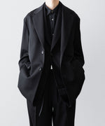 画像をギャラリービューアに読み込む, ssstein(シュタイン)のOVERSIZED LAYERED COMBINATION JACKET - BLACKの公式通販サイトsession福岡セレクトショップ
