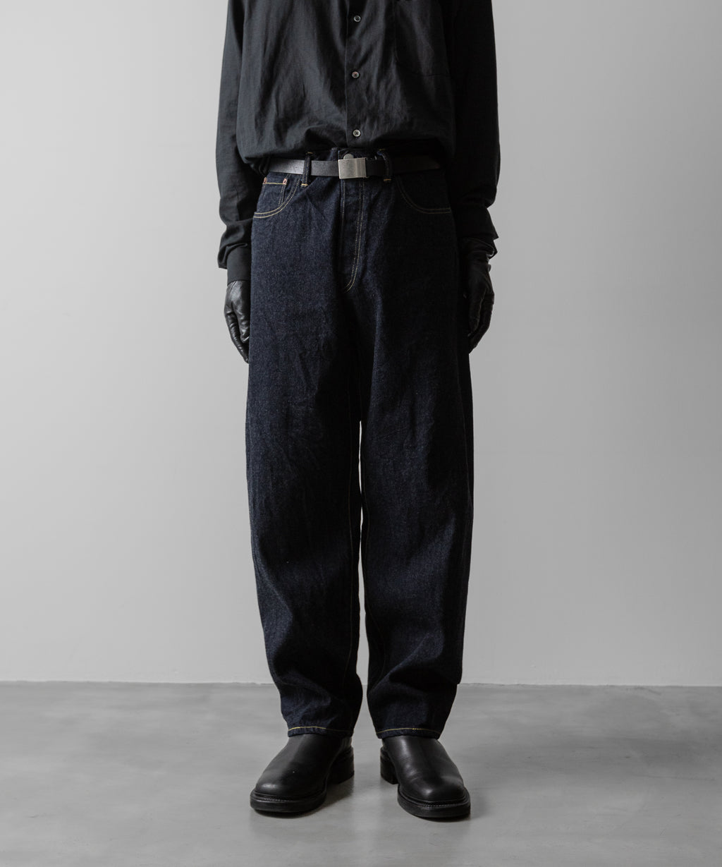 ssstein(シュタイン)のTWIST SEAM ECO DENIM JEANS - INDIGO(ONE WASH)の公式通販サイトsession福岡セレクトショップ