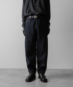 画像をギャラリービューアに読み込む, ssstein(シュタイン)のTWIST SEAM ECO DENIM JEANS - INDIGO(ONE WASH)の公式通販サイトsession福岡セレクトショップ
