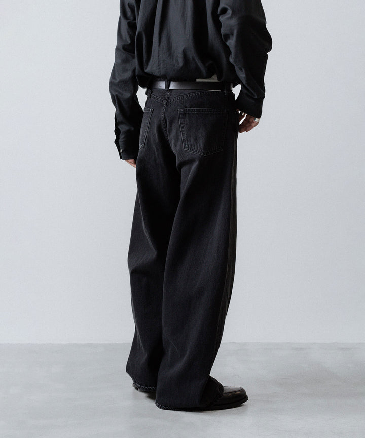 ssstein(シュタイン)のDEFORMATION WIDE DENIM JEANS - BLACKの公式通販サイトsession福岡セレクトショップ