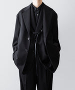 画像をギャラリービューアに読み込む, ssstein(シュタイン)のOVERSIZED LAYERED COMBINATION JACKET - BLACKの公式通販サイトsession福岡セレクトショップ
