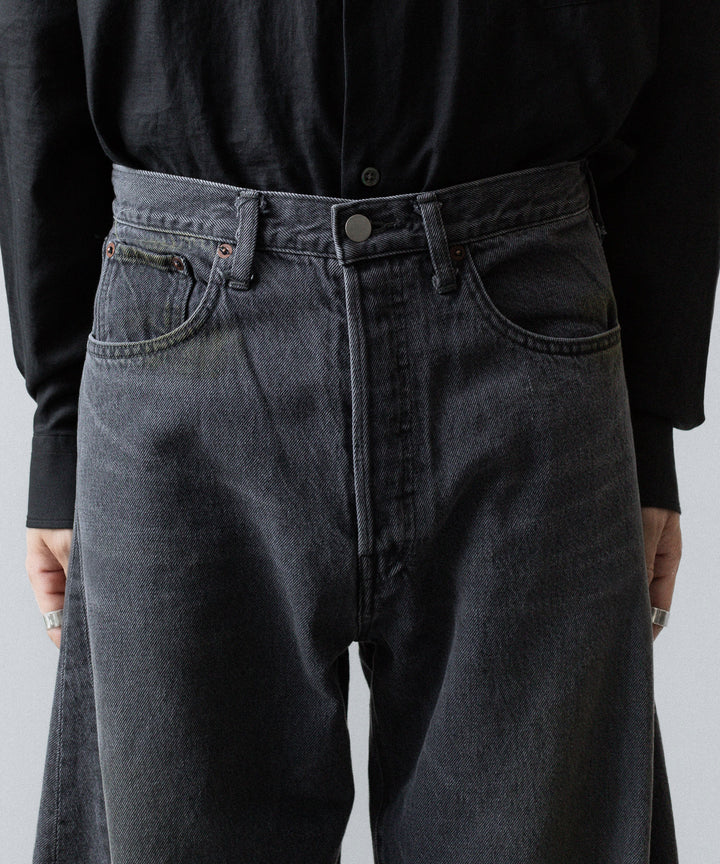 ssstein(シュタイン)のDEFORMATION WIDE DENIM JEANS - GREYの公式通販サイトsession福岡セレクトショップ