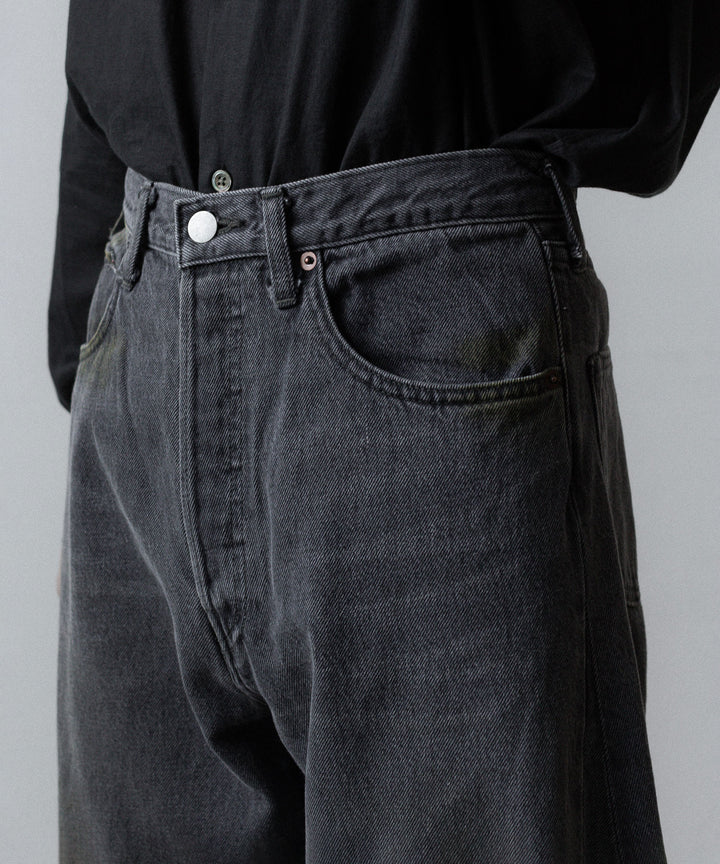 ssstein(シュタイン)のDEFORMATION WIDE DENIM JEANS - GREYの公式通販サイトsession福岡セレクトショップ