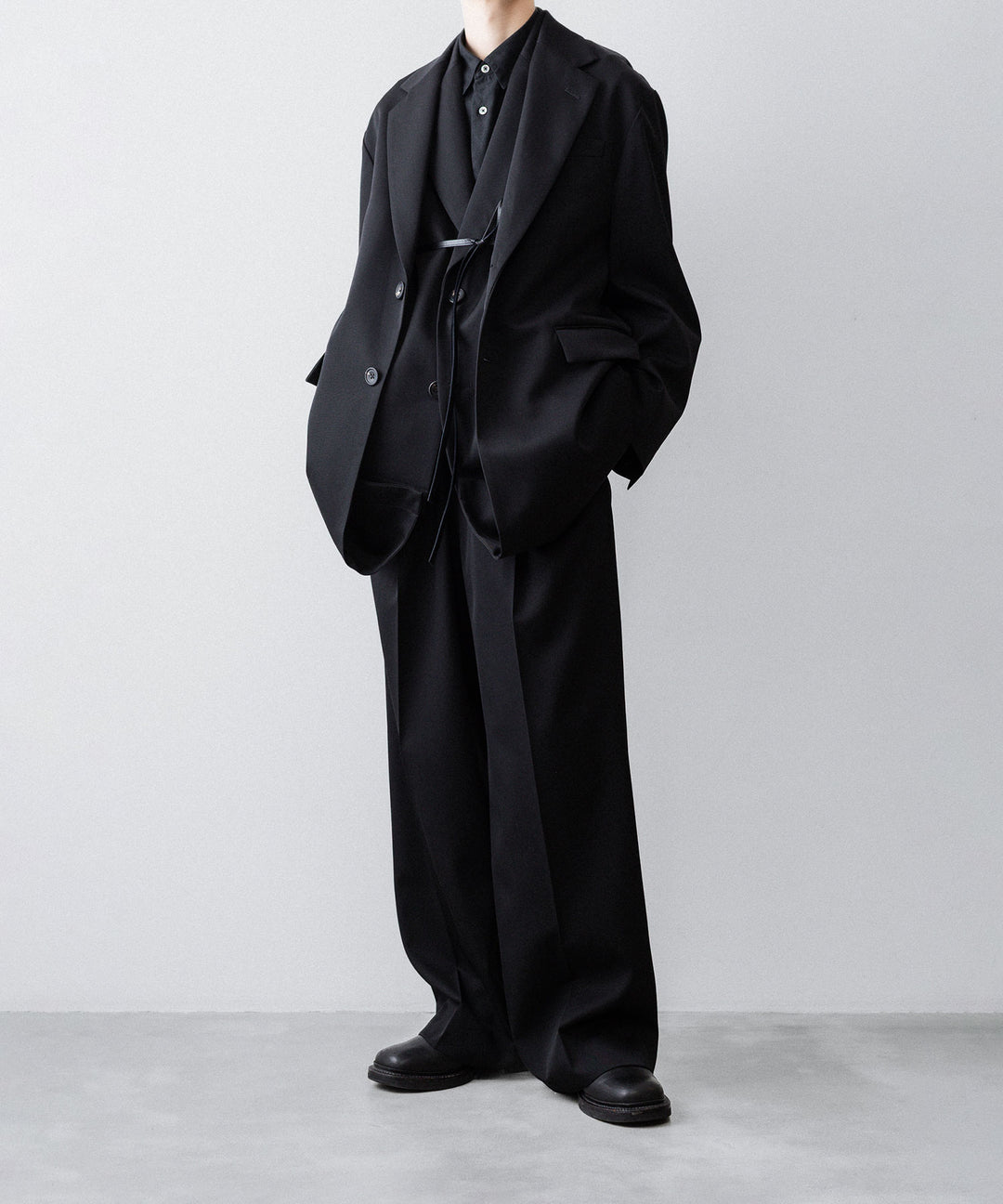 ssstein(シュタイン)のLAMBS LEATHER HALF COAT - BLACKの公式通販サイトsession福岡セレクトショップ
