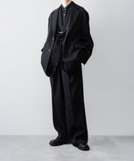 画像をギャラリービューアに読み込む, ssstein(シュタイン)のOVERSIZED LAYERED COMBINATION JACKET - BLACKの公式通販サイトsession福岡セレクトショップ
