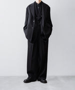 画像をギャラリービューアに読み込む, ssstein(シュタイン)のLAMBS LEATHER HALF COAT - BLACKの公式通販サイトsession福岡セレクトショップ
