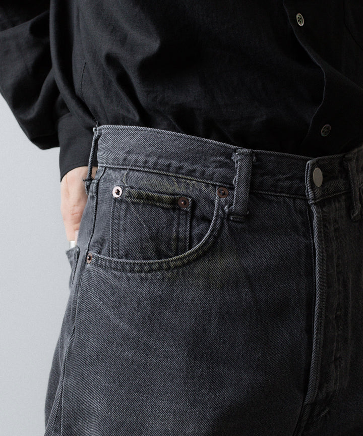 ssstein(シュタイン)のDEFORMATION WIDE DENIM JEANS - GREYの公式通販サイトsession福岡セレクトショップ