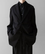 画像をギャラリービューアに読み込む, ssstein(シュタイン)のOVERSIZED LAYERED COMBINATION JACKET - BLACKの公式通販サイトsession福岡セレクトショップ
