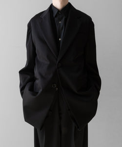 ssstein(シュタイン)のOVERSIZED LAYERED COMBINATION JACKET - BLACKの公式通販サイトsession福岡セレクトショップ