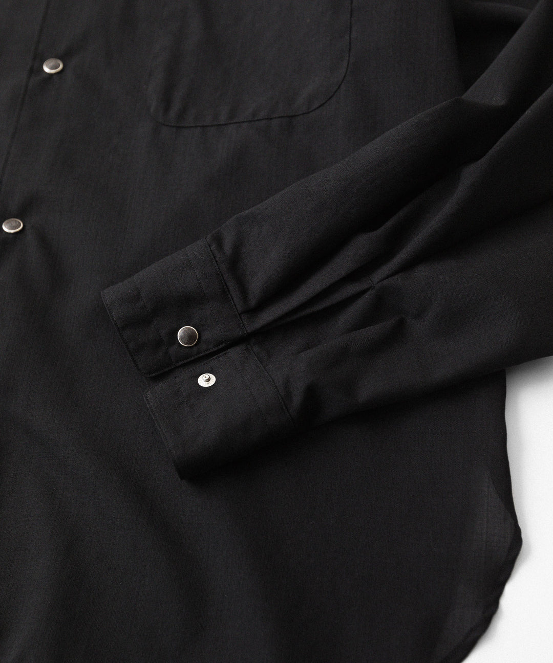 phebus- フィーバスのWOOL POLY TROPICAL SHIRTのBLACK公式通販サイトsession福岡セレクトショップ