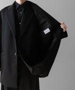 画像をギャラリービューアに読み込む, ssstein(シュタイン)のOVERSIZED LAYERED COMBINATION JACKET - BLACKの公式通販サイトsession福岡セレクトショップ
