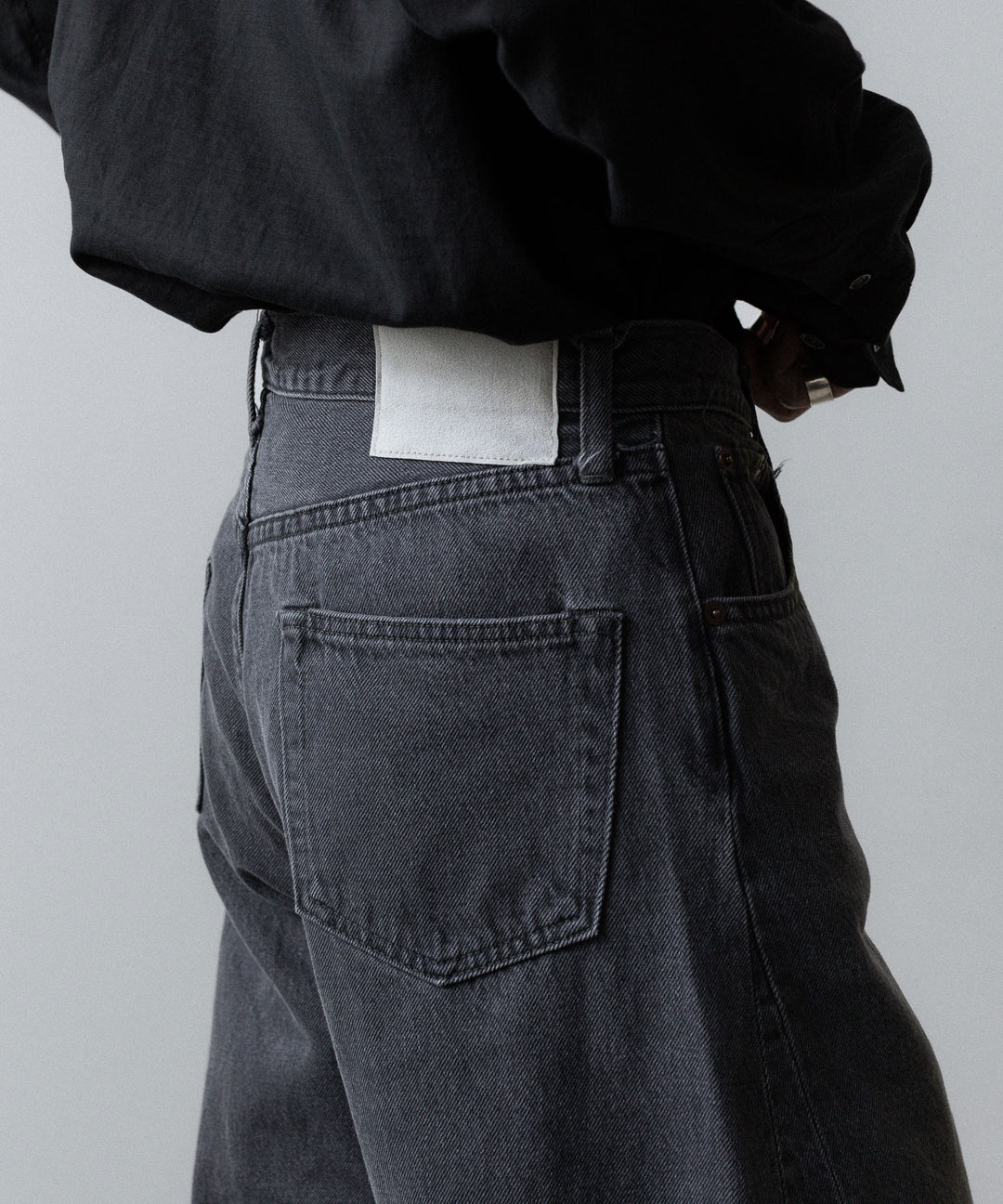 ssstein(シュタイン)のDEFORMATION WIDE DENIM JEANS - GREYの公式通販サイトsession福岡セレクトショップ
