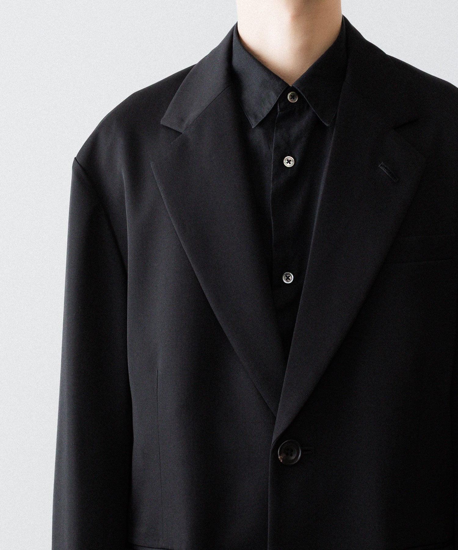 ssstein / シュタイン】OVERSIZED SINGLE BREASTED LONG JACKET