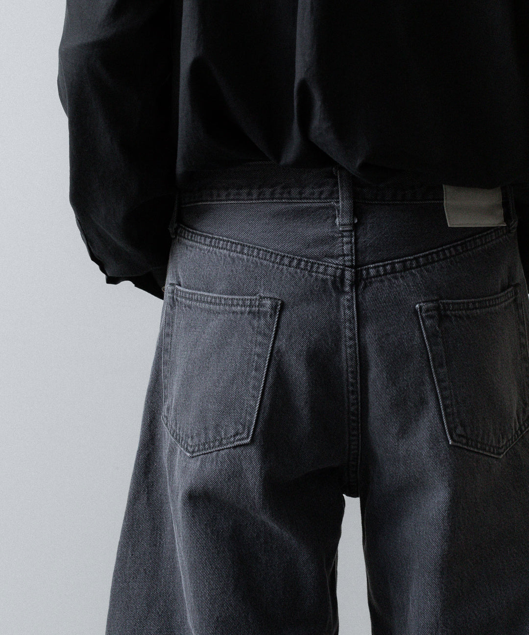ssstein(シュタイン)のDEFORMATION WIDE DENIM JEANS - GREYの公式通販サイトsession福岡セレクトショップ
