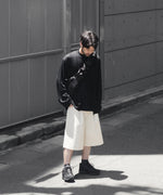 画像をギャラリービューアに読み込む, ssstein(シュタイン)のDOUBLE WEAVE COTTON SHORTS - CREAMの公式通販サイトsession福岡セレクトショップ
