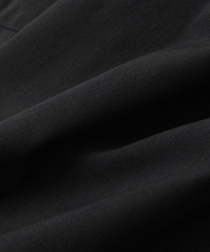 phebus- フィーバスのWOOL POLY TROPICAL SHIRTのBLACK公式通販サイトsession福岡セレクトショップ