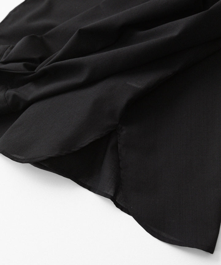 phebus- フィーバスのWOOL POLY TROPICAL SHIRTのBLACK公式通販サイトsession福岡セレクトショップ