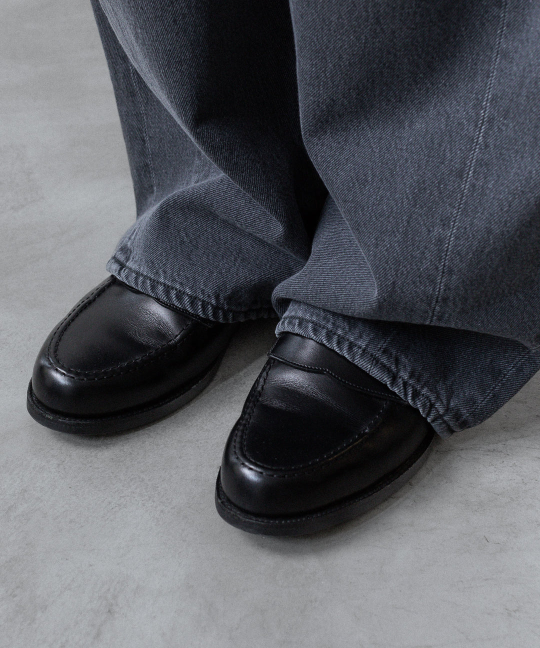 ssstein(シュタイン)のDEFORMATION WIDE DENIM JEANS - GREYの公式通販サイトsession福岡セレクトショップ