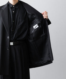 ssstein / シュタイン】OVERSIZED SINGLE BREASTED LONG JACKET