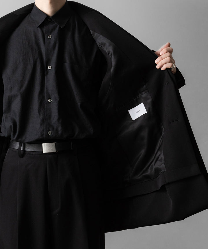 ssstein(シュタイン)のOVERSIZED LAYERED COMBINATION JACKET - BLACKの公式通販サイトsession福岡セレクトショップ