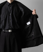 画像をギャラリービューアに読み込む, ssstein(シュタイン)のOVERSIZED LAYERED COMBINATION JACKET - BLACKの公式通販サイトsession福岡セレクトショップ
